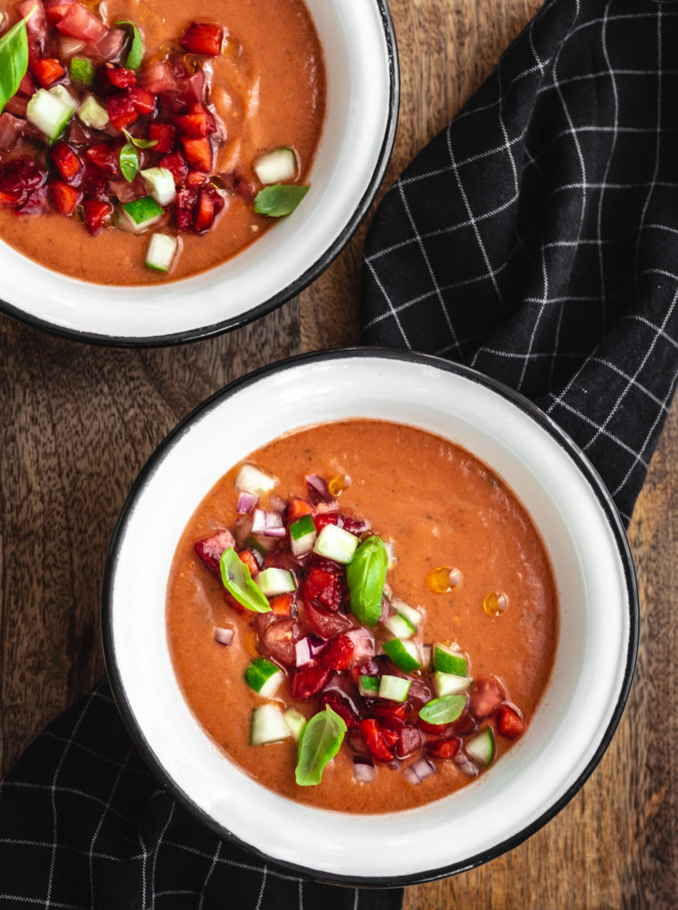 Gazpacho z truskawkami