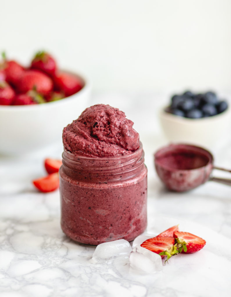 Truskawkowo-jagodowe lody