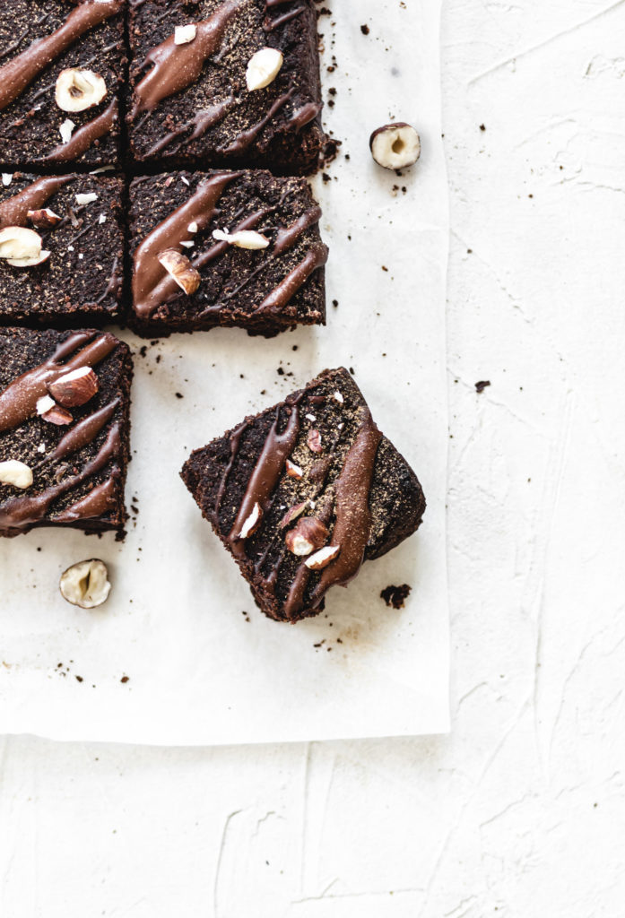 Orzechowe brownie