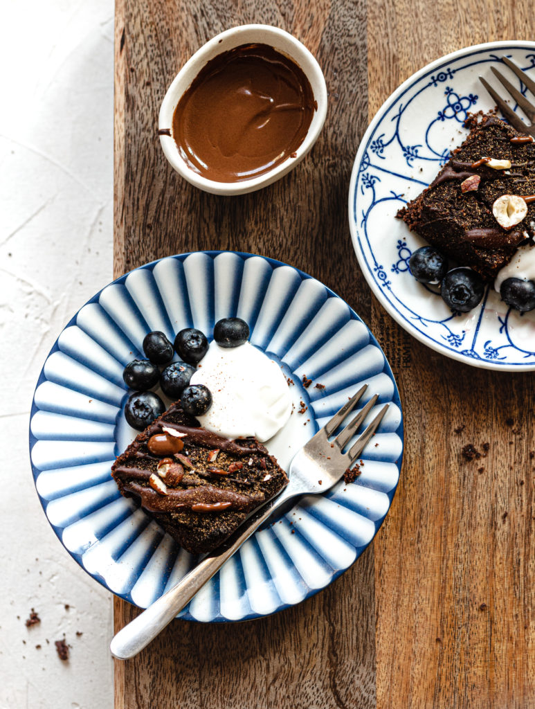 Orzechowe brownie